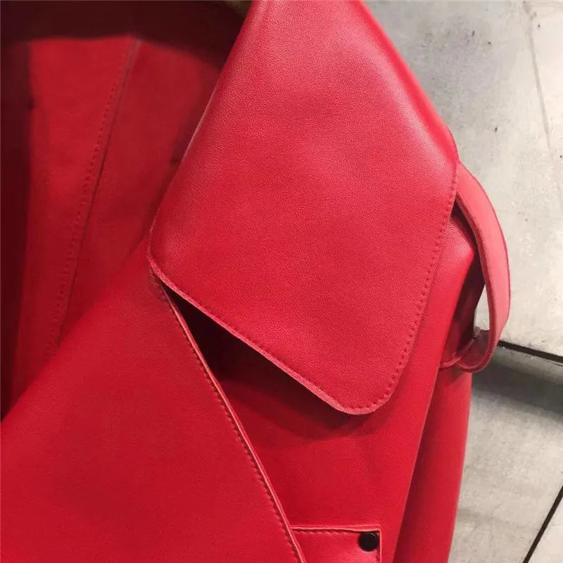 WW | Retro Stilvolle Lederjacke
