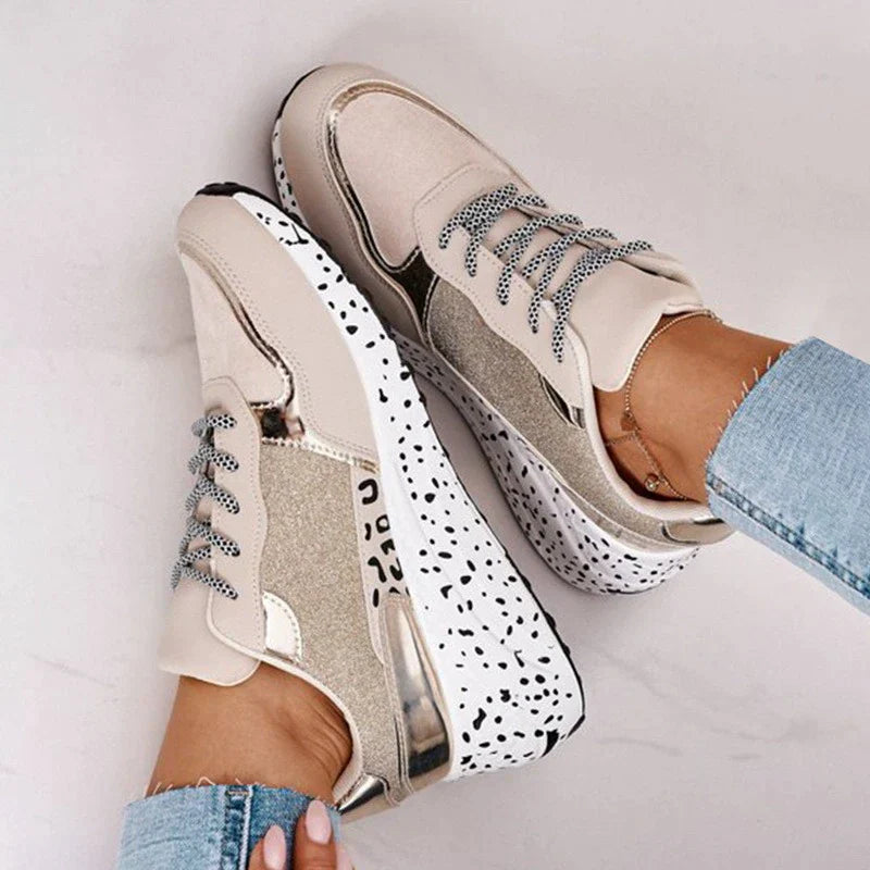 WW - Schuhe mit Leopardenmuster
