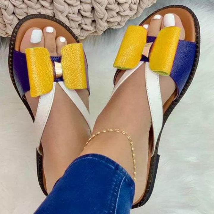 W&W Mode | Legere Sommerschuhe für Frauen mit Schmetterlingsknoten