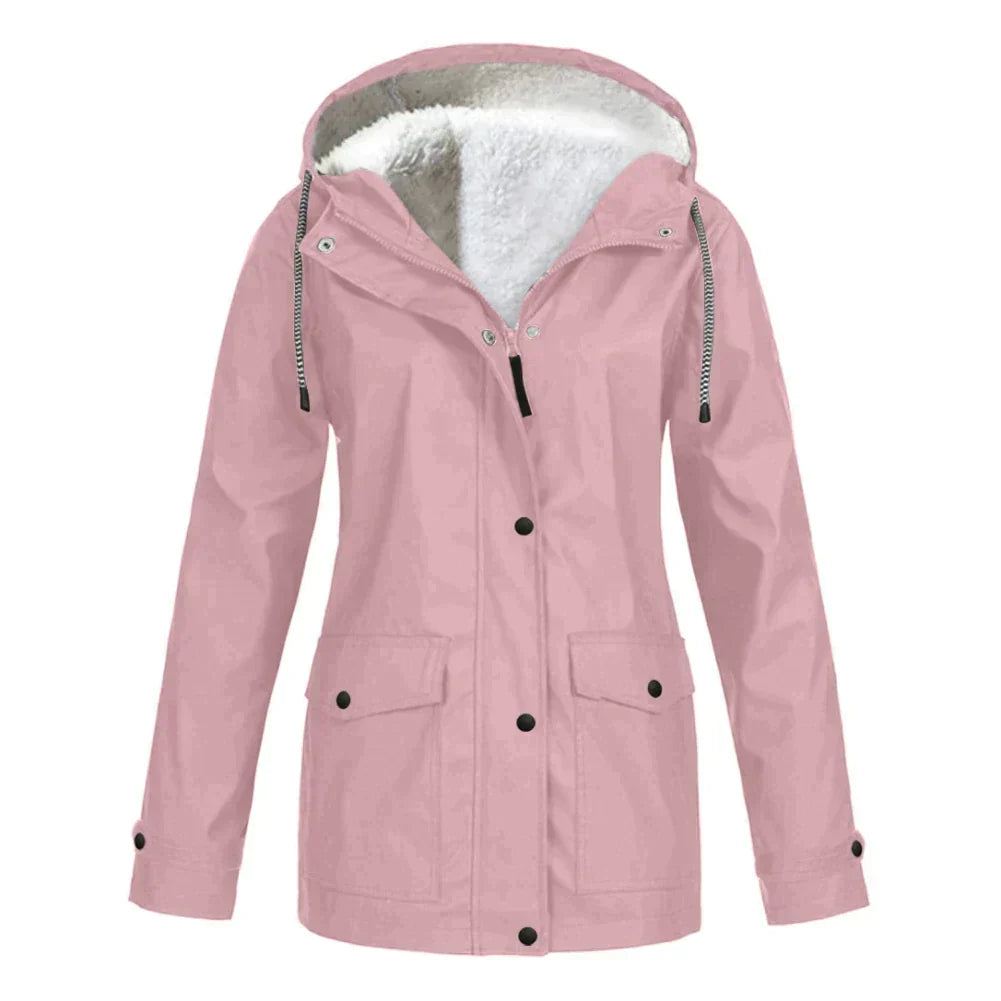 W&W Mode - Elegante und warme Regenjacke