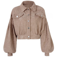 Kuschelige Herbstjacke