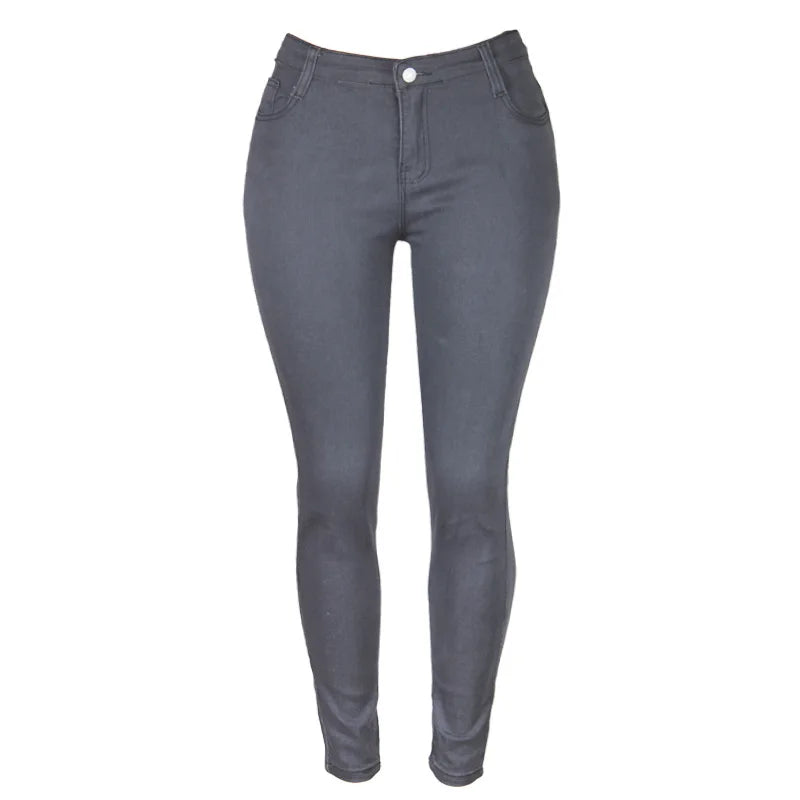 WW | Dehnbare Röhrenjeans in Übergröße