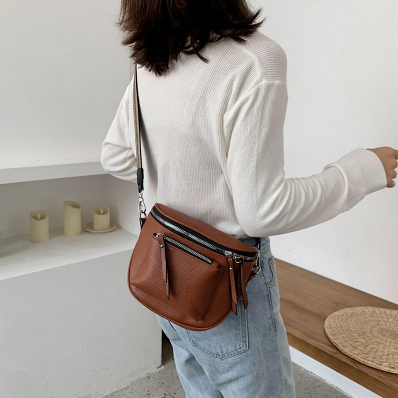 Handliche Schultertasche - praktische Crossbody-Tasche für unterwegs