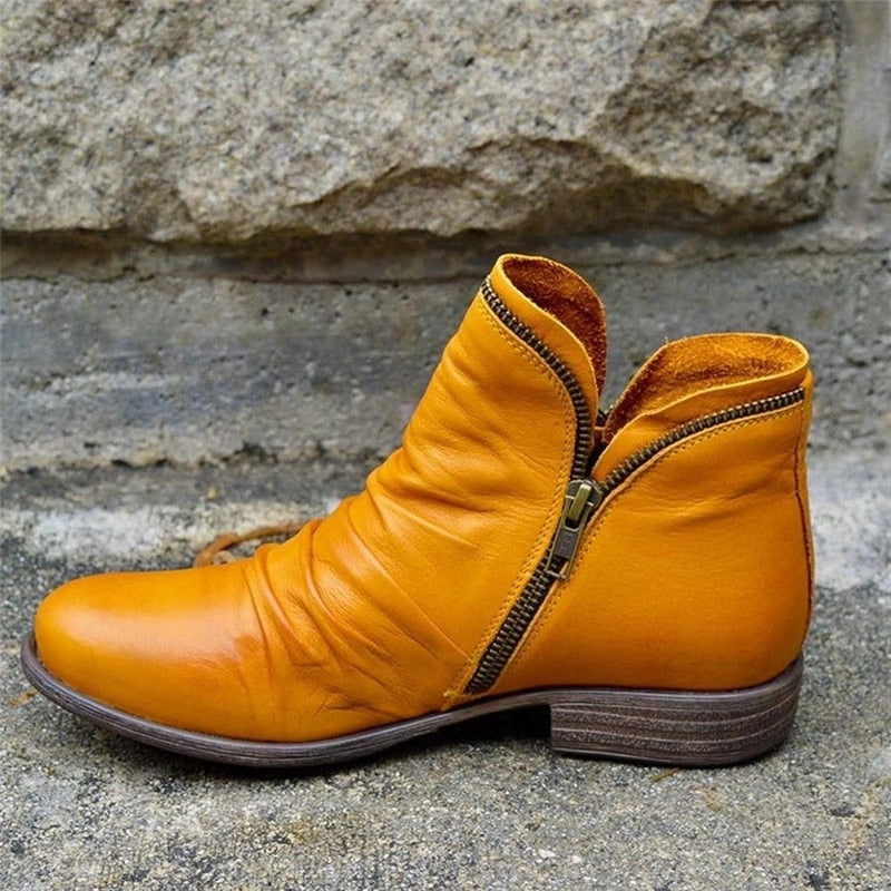 WW | Damen Reißverschluss-Stiefel