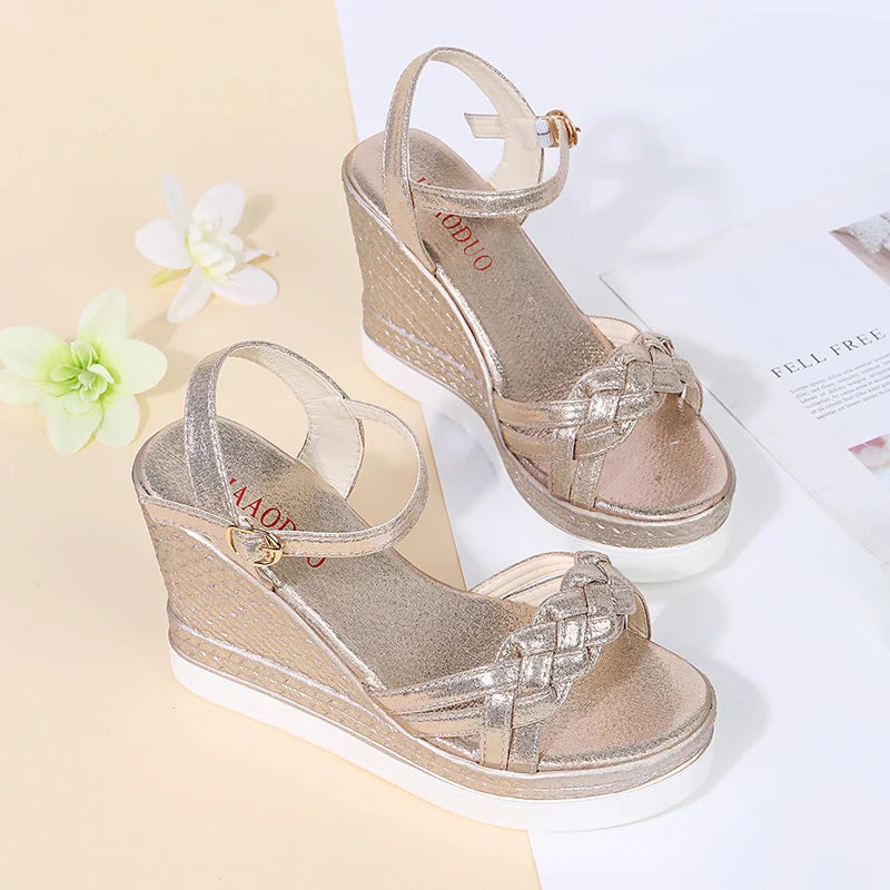 WW | Better Off That Way Wedges Sandalen