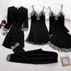 Schwarzes Set - A