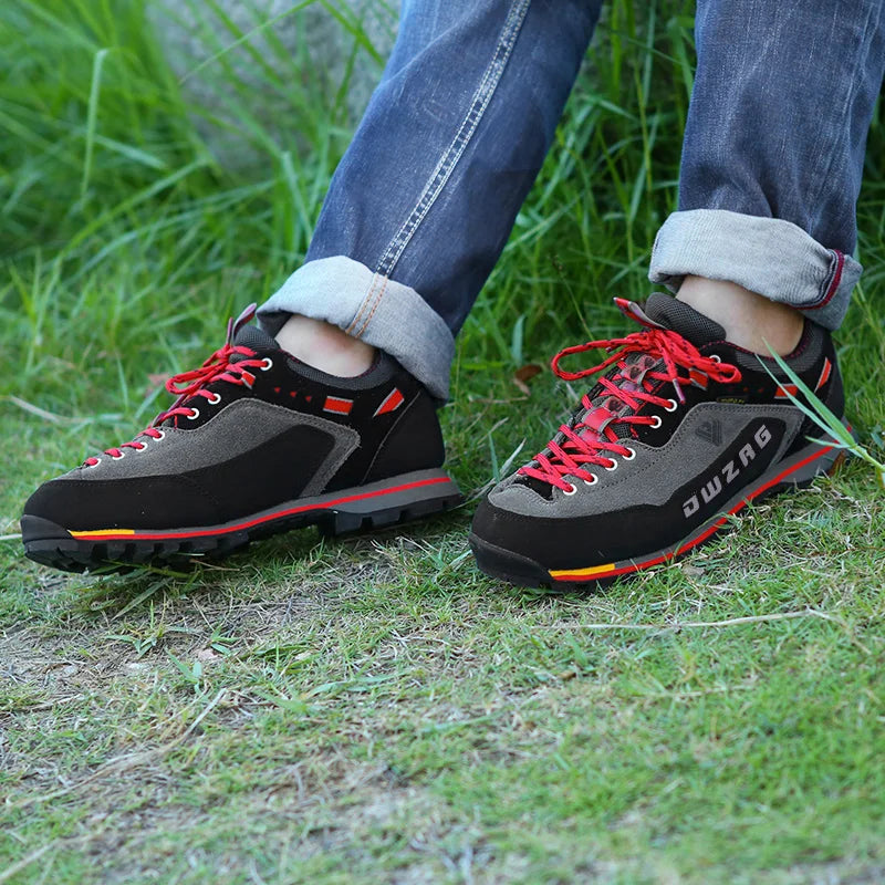 W&W Mode | Extra Robuste Wasserdichte Wanderschuhe Mit Schnürsenkeln Für Herren