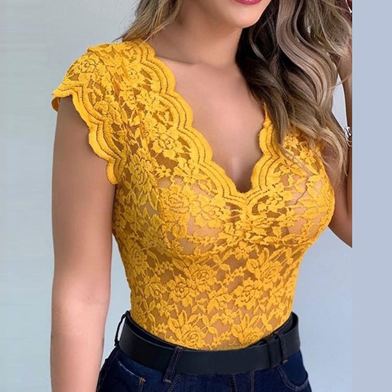 WW | Kyra Spitzenoberteil - Ein sexy und elegantes Oberteil für Damen