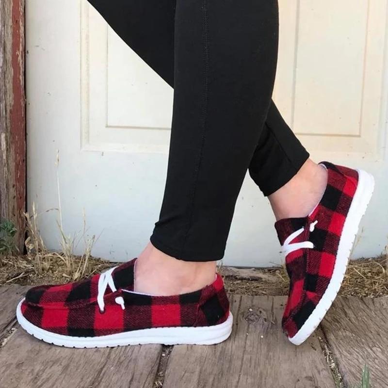 WW | Canvas Schnürschuhe für Damen