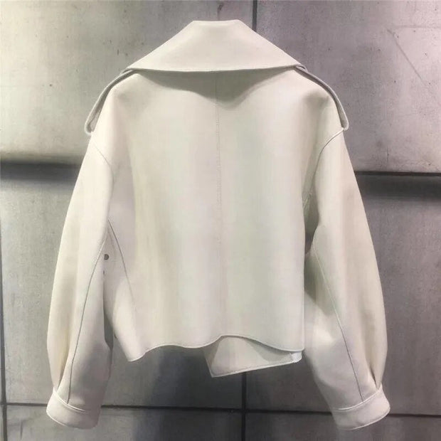 WW | Retro Stilvolle Lederjacke