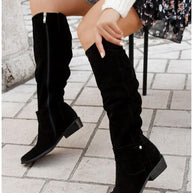 WW | Warme Wildlederstiefel - Kuschelig & Stylisch
