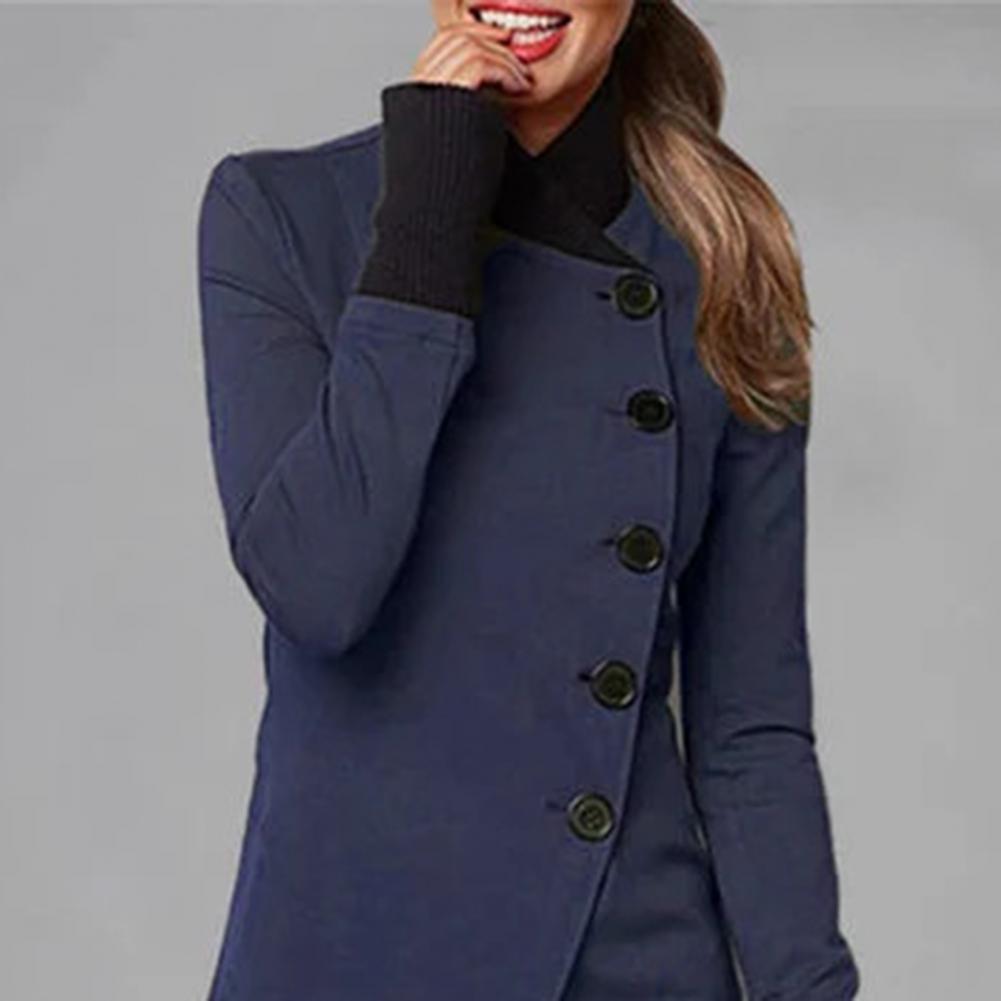 W&W Mode Stehend Kragen Jacke