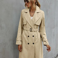WW und Winter Trenchcoat Jacke Damen