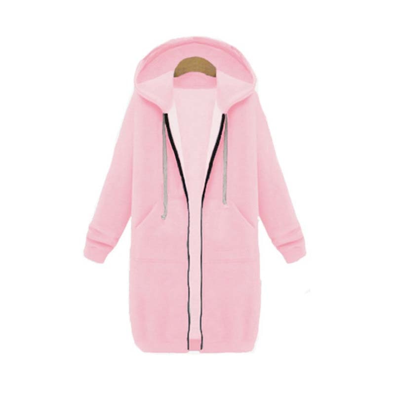 WW | Chic Lange Sweatshirt Jacke