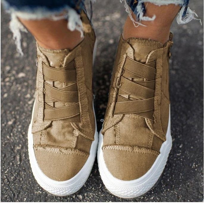 W&W Mode | Canvas Sneaker für Frauen