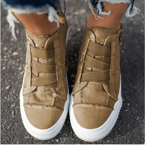 W&W Mode | Canvas Sneaker für Frauen