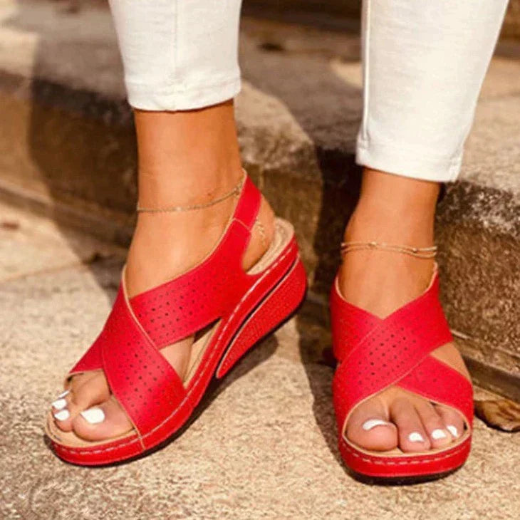 W&W Mode | Orthopädische Damen Sommersandalen