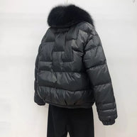 WW | Lockere Pufferjacke Warm & Vintage