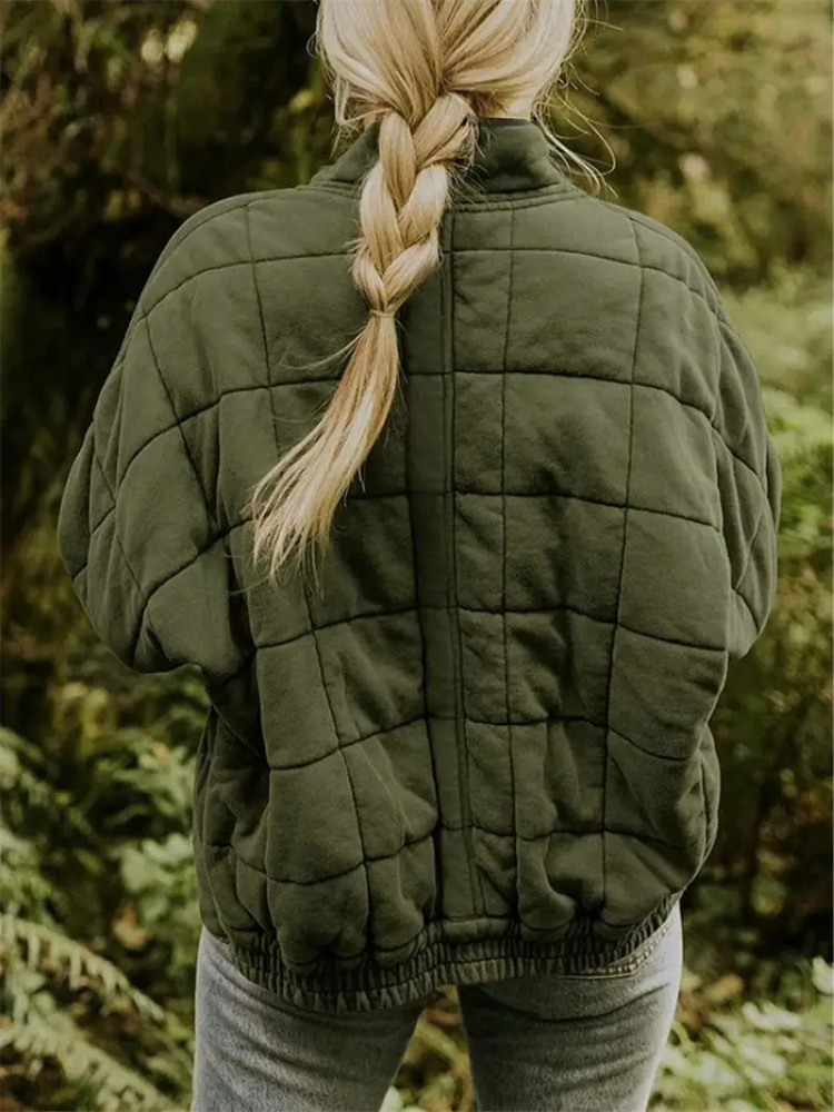 W&W Mode | Übergangsjacke Übergröße Dicke Damenjacke