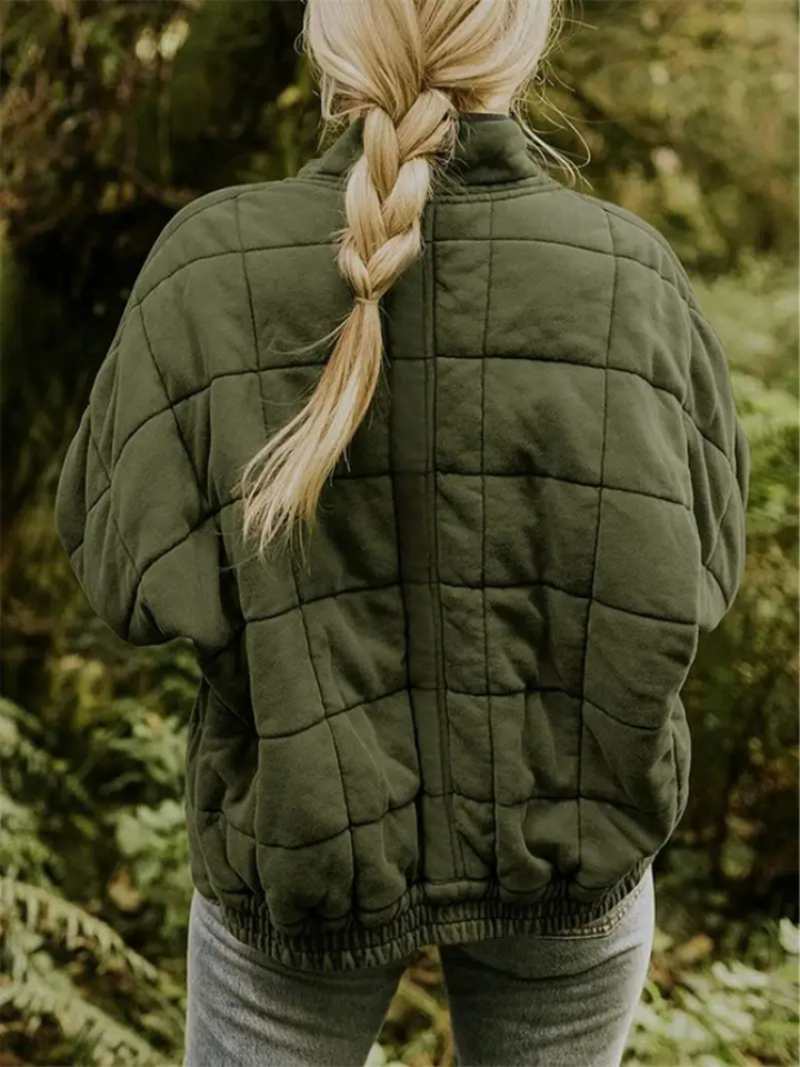 W&W Mode | Übergangsjacke Übergröße Dicke Damenjacke