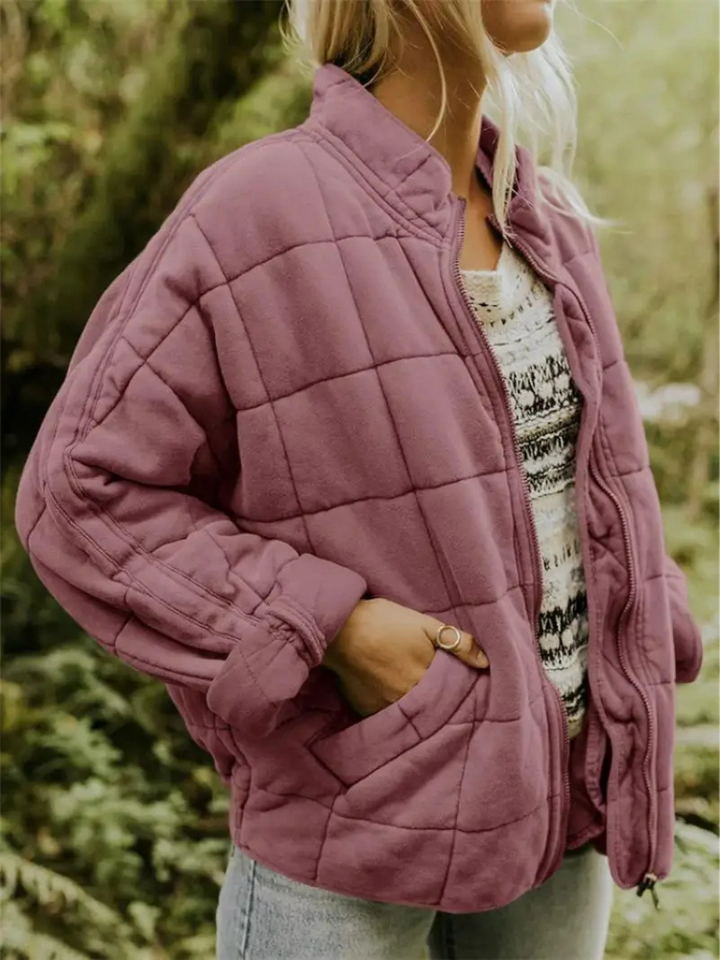 W&W Mode | Übergangsjacke Übergröße Dicke Damenjacke