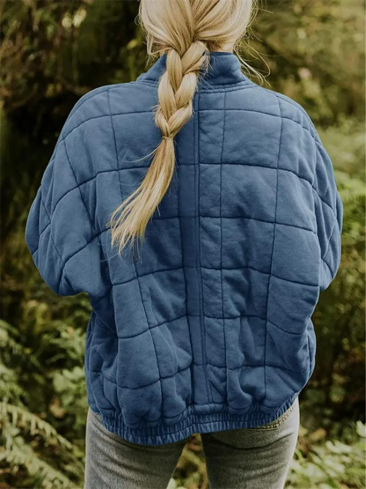 W&W Mode | Übergangsjacke Übergröße Dicke Damenjacke