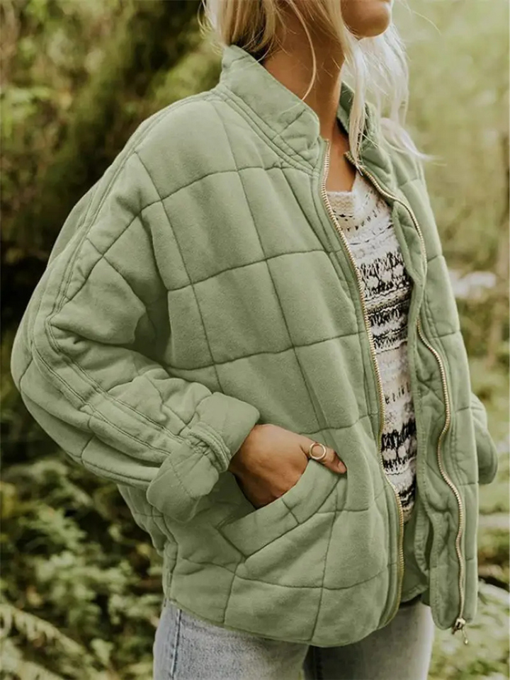 W&W Mode | Übergroße wattierte Jacke