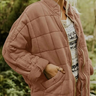 WW | Übergroße wattierte Jacke