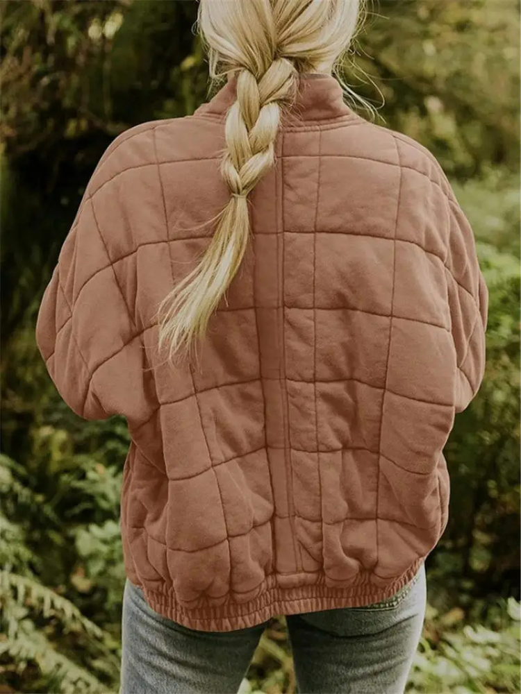 WW Übergangsjacke | Übergroße, verdickte Jacke für Frauen