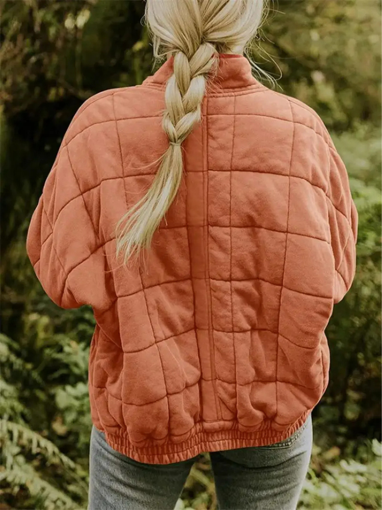 WW Übergangsjacke | Übergroße, verdickte Jacke für Frauen
