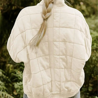 WW | Damen Übergangsjacke Bequeme Warme Jacke Für Den Frühling