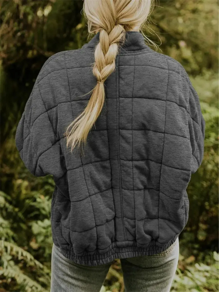 WW | Damen Übergangsjacke Bequeme Warme Jacke Für Den Frühling