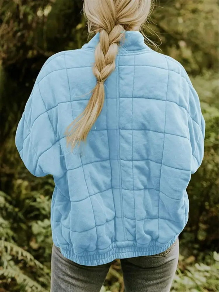 WW | Damen Übergangsjacke Bequeme Warme Jacke Für Den Frühling