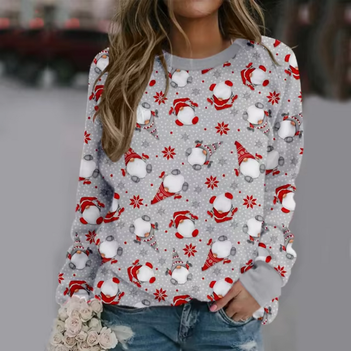 Oversized weihnachtlicher Pullover