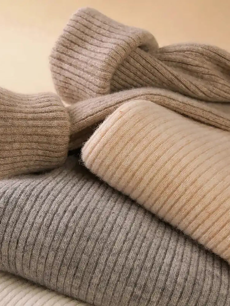 W&W Mode | Warmer Winter Rollkragenpullover für Damen