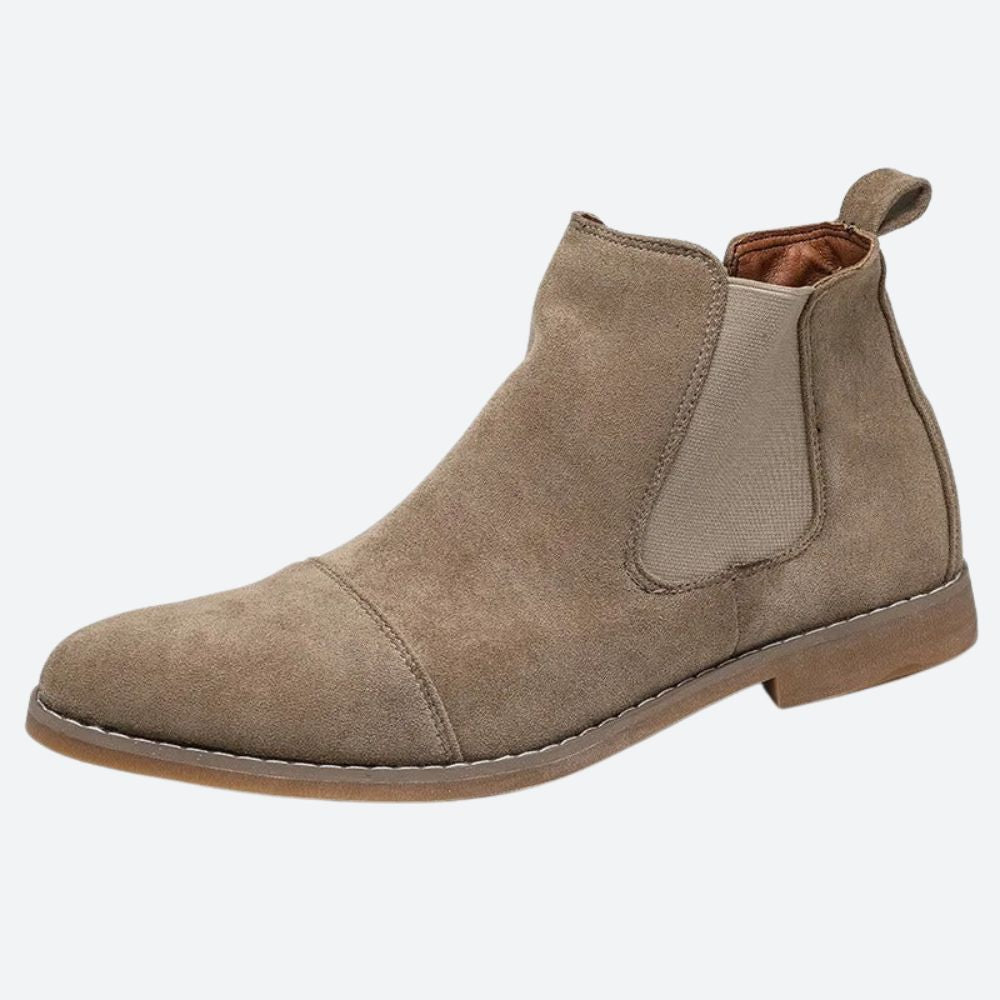 W&W Mode | Klassische Wildleder Chelsea Boots Für Herren