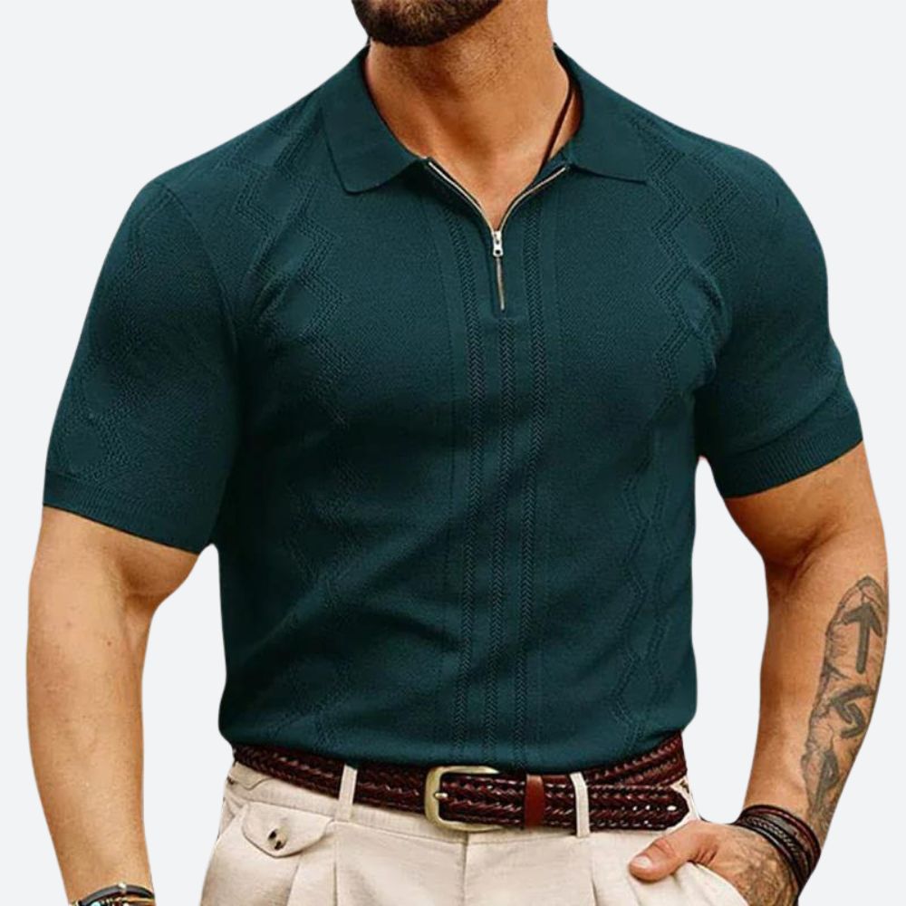 WW | Elegante Polo Mit Reißverschluss