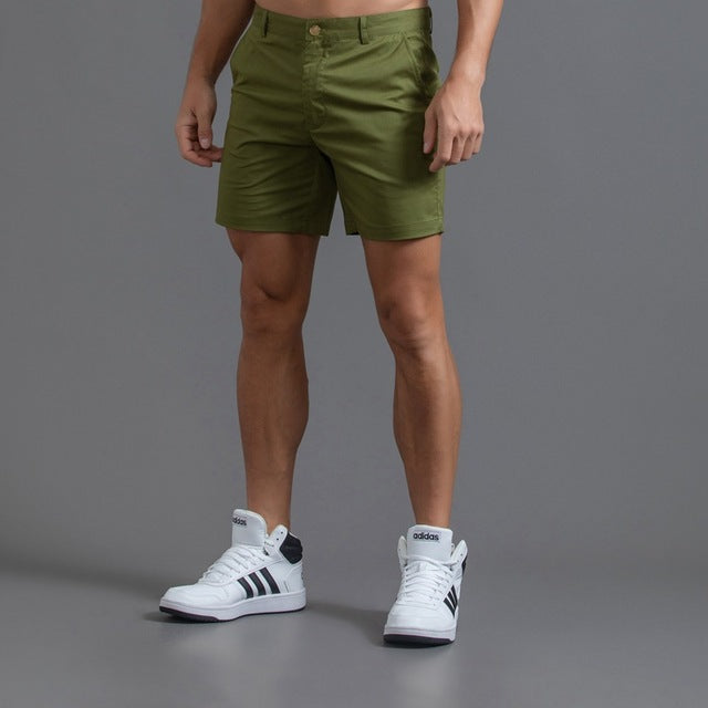 W&W Mode | Klassische Chino-Shorts aus Baumwolle für Herren