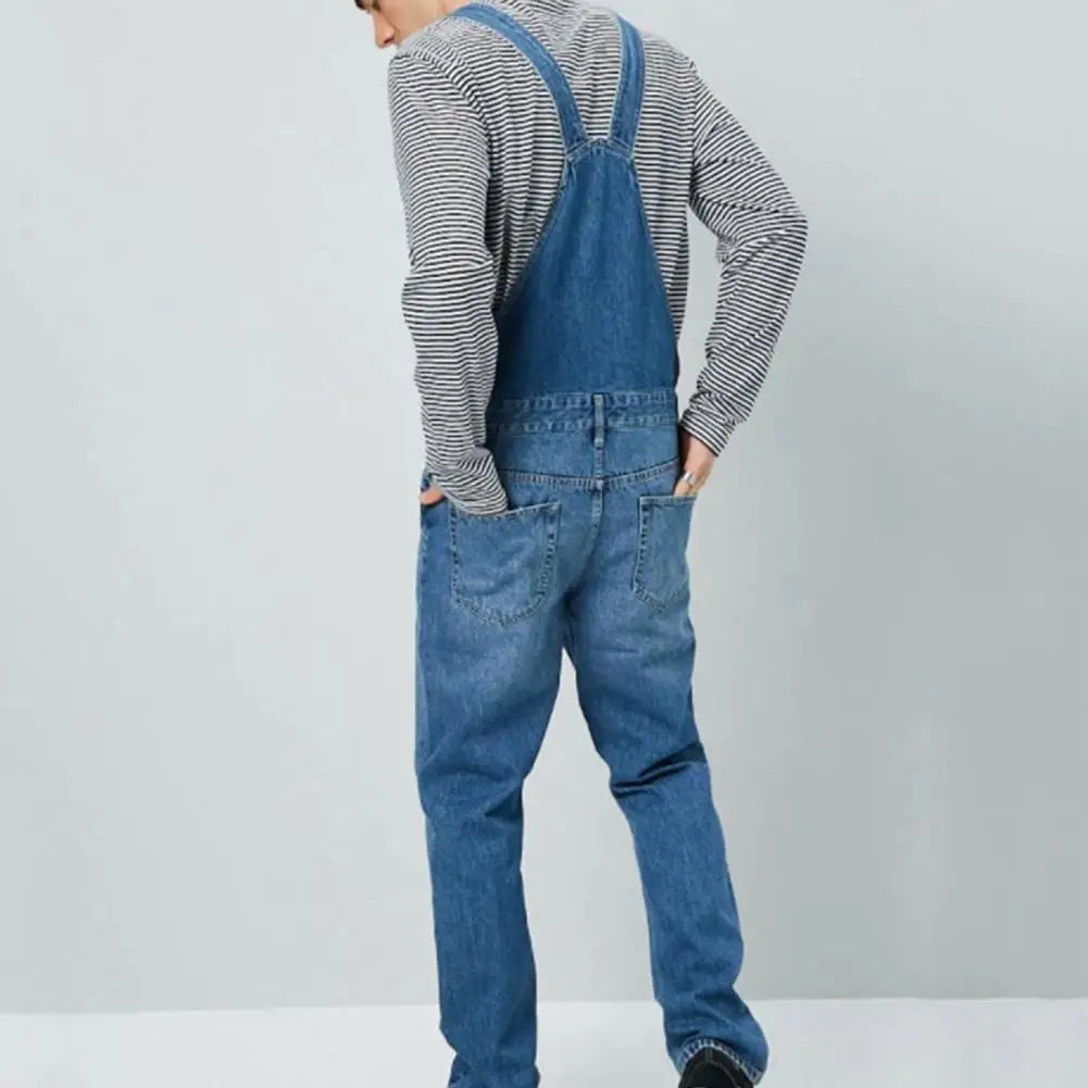 W&W Mode | Denim Jumpsuit Für Männer