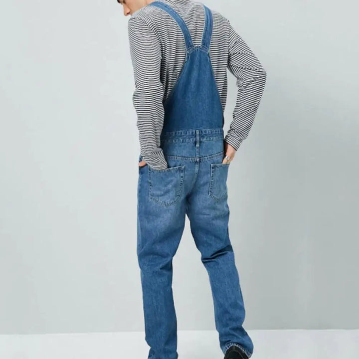W&W Mode | Denim Jumpsuit Für Männer