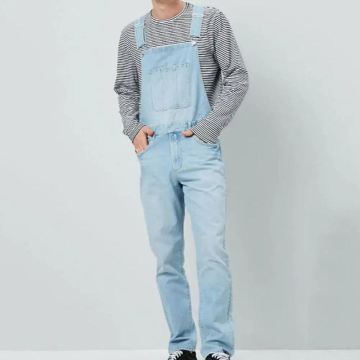 W&W Mode | Denim Jumpsuit Für Männer