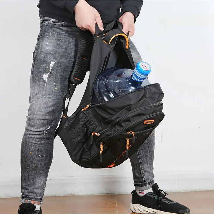 W&W Mode | Stylischer Wasserdichter Oxford Rucksack Für Herren