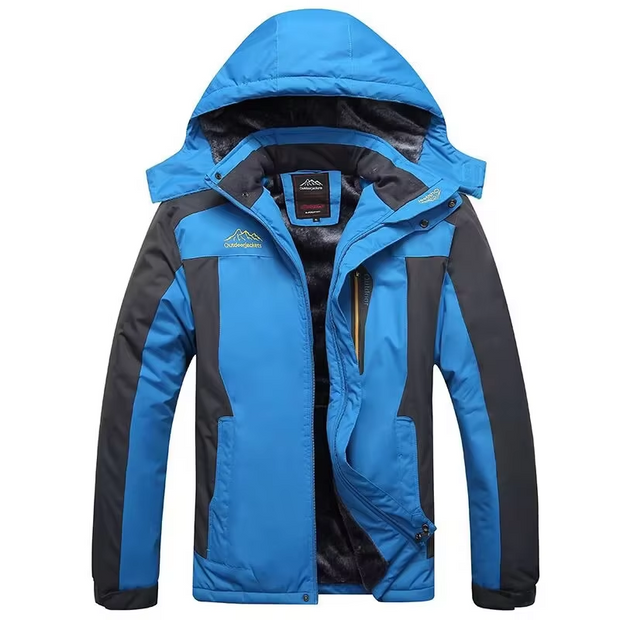 Warme, wasserdichte Winterjacke für Herren