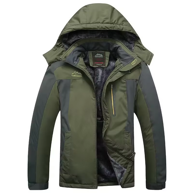 Warme, wasserdichte Winterjacke für Herren