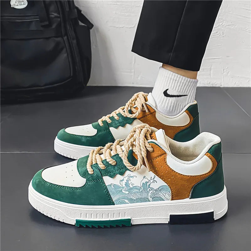 WW | Schnürschuhe Alltag Skate Schuhe Herrenschuhe