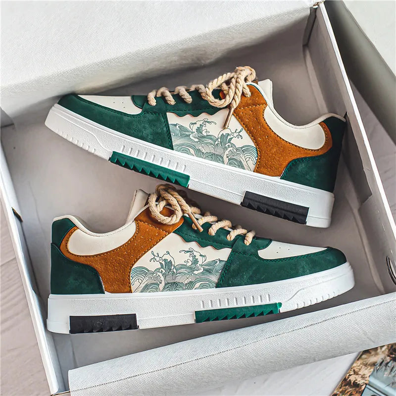 WW | Schnürschuhe Alltag Skate Schuhe Herrenschuhe