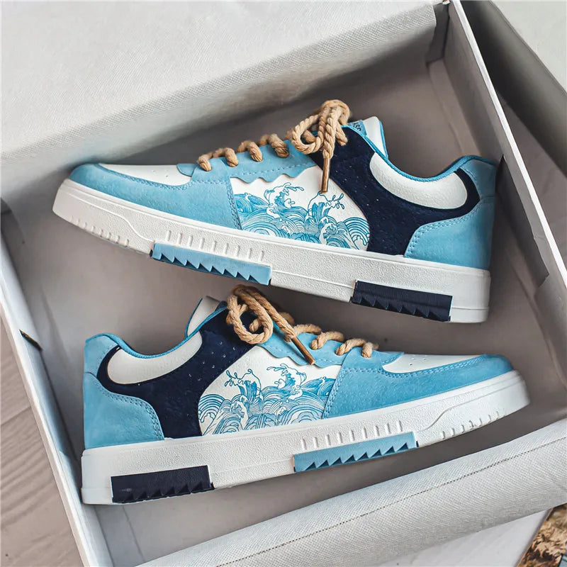 W&W Mode | Schnürschuhe Alltag Skate Schuhe Herrenschuhe