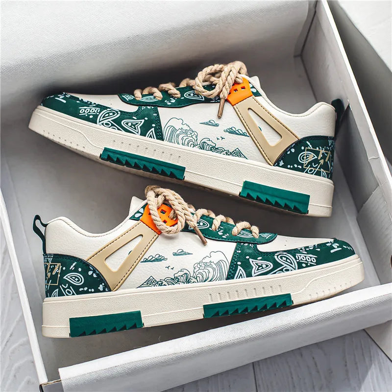 WW | Schnürschuhe Alltag Skate Schuhe Herrenschuhe
