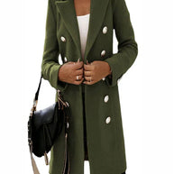 eleganter und warmer Mantel für Damen
