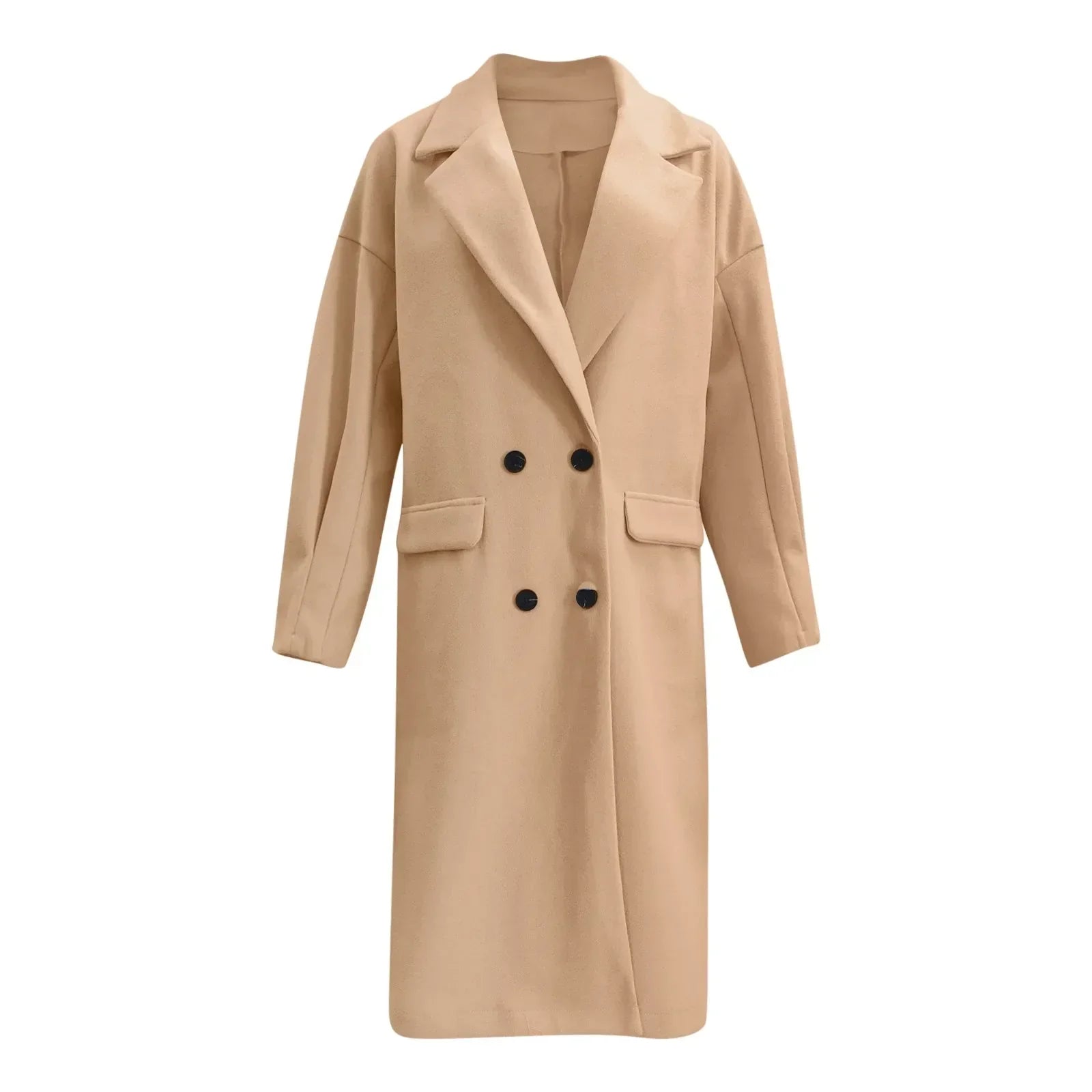 WW - Stilvoller Mid-Length Trenchcoat